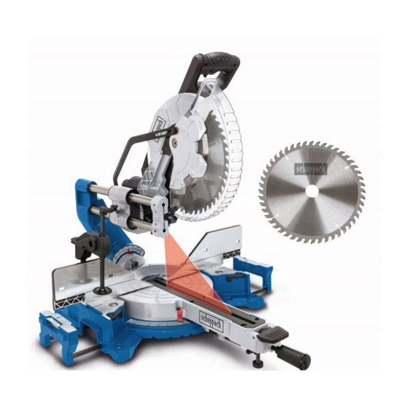 Scie a onglet radiale - SCHEPPACH - HM305SL - 2000 W - 305 mm - Bois Scie a onglet radiale - SCHEPPACH - HM305SL - 2000 W - 305 mm - Bois