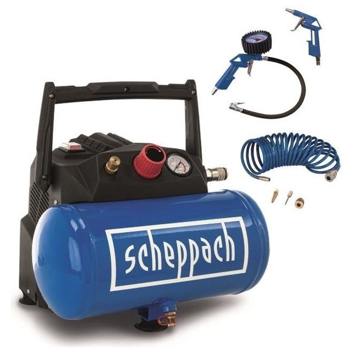 Compresseur de 6L - HC06 - Scheppach