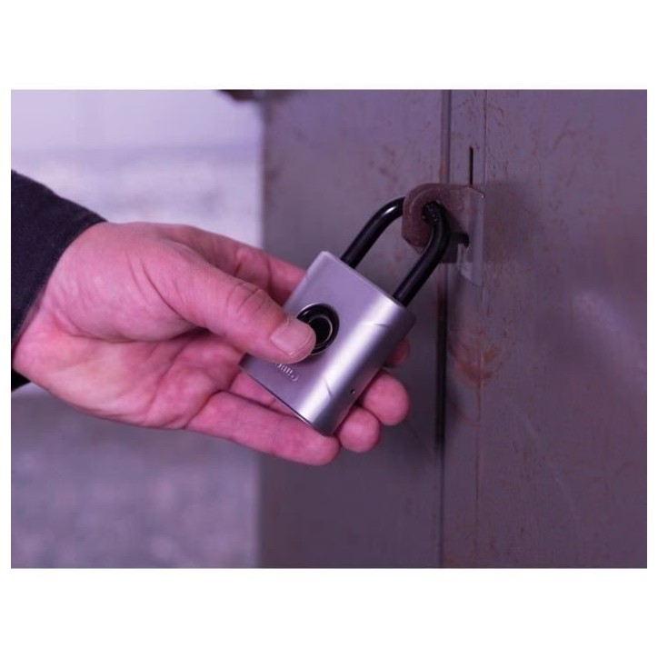 Cadenas - ABUS - 57/45 Touch - Ouverture biométrique - Résistant aux intempéries - Capteur 360° Cadenas - ABUS - 57/45 Touch - Ouverture biométrique - Résistant aux intempéries - Capteur 360°