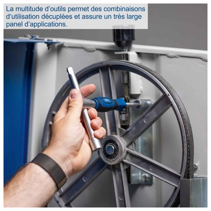 Malette a outils de 135 pieces - SCHAPPACH - TB170 - Outils en acier chrome vanadium - Mallette verrouillable Malette a outils de 135 pieces - SCHAPPACH - TB170 - Outils en acier chrome vanadium - Mallette verrouillable