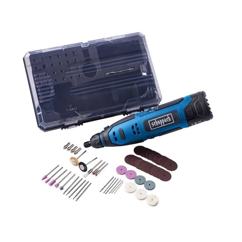 Outil rotatif multifonction sans fil - CMT-12V - SCHEPPACH Outil rotatif multifonction sans fil - CMT-12V - SCHEPPACH
