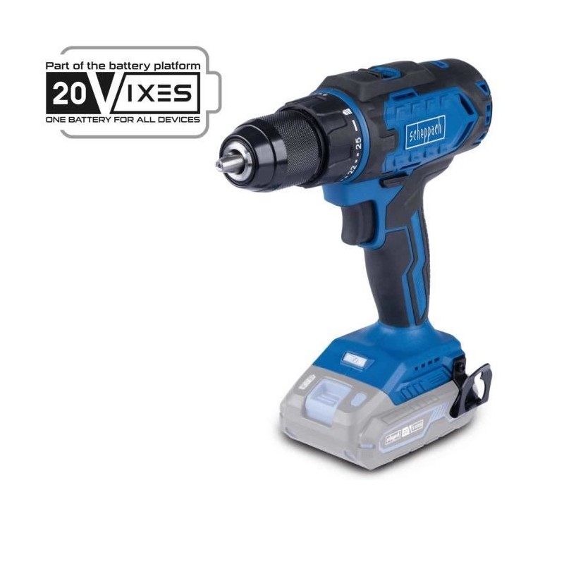 Perceuse visseuse sans fil C-DD45-X - 45 Nm mandrin 13mm - SCHEPPACH 2 Perceuse visseuse sans fil C-DD45-X - 45 Nm mandrin 13mm - SCHEPPACH 2