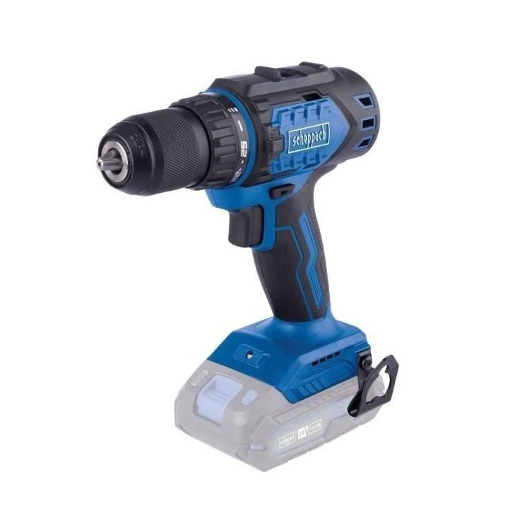 perceuse visseuse sans fil BC-DD60-X - brushless 60 Nm mandrin 13mm - SCHEPPACH 20V IXES - sans batterie ni chargeur perceuse visseuse sans fil BC-DD60-X - brushless 60 Nm mandrin 13mm - SCHEPPACH 20V IXES - sans batterie ni chargeur