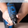 Coffret perceuse visseuse sans fil C-DTB74/2-X - 50Nm mandrin 13mm + 7