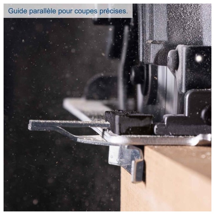Scie circulaire sans fil BC-CS165-X - brushless lame 165mm coupe max 55mm a 90° - SCHEPPACH 20V IXES - sans batterie ni chargeu