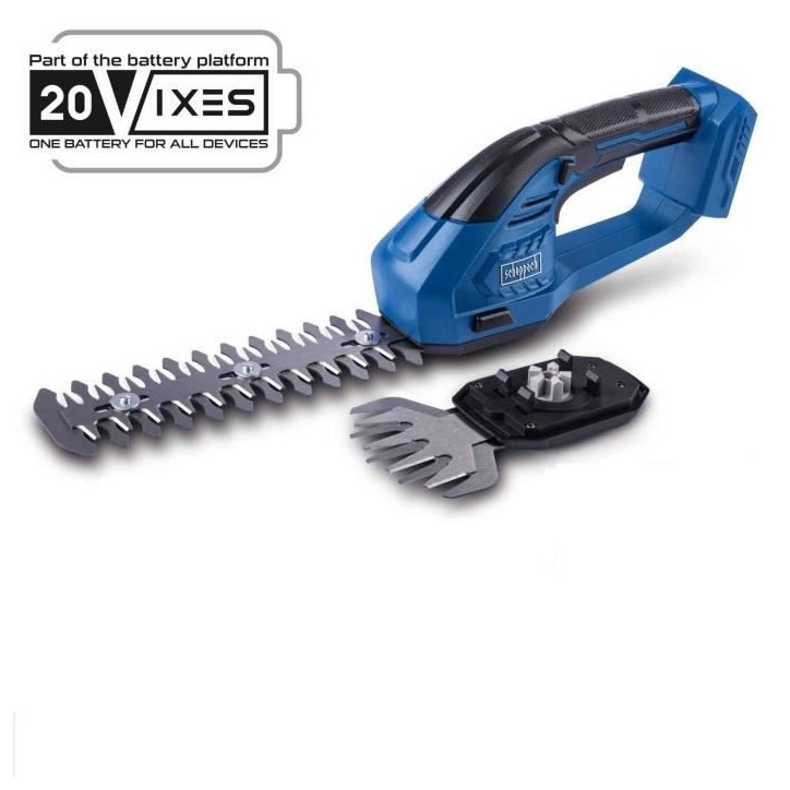 Coupes-bordures/taille-haies sans fil C-HTGS200-X - lame acier trempé - SCHEPPACH 20V IXES - sans batterie ni chargeur Coupes-bordures/taille-haies sans fil C-HTGS200-X - lame acier trempé - SCHEPPACH 20V IXES - sans batterie ni chargeur
