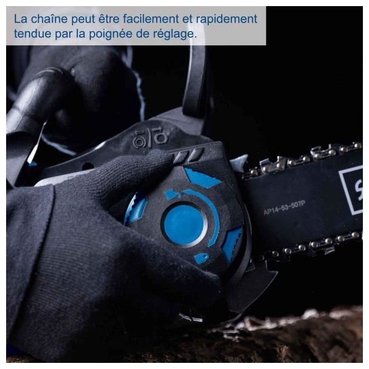 Tronçonneuse sans fil BC-CS355Duo-X - longueur de coupe 33,5cm - SCHEPPACH 20V IXES - sans batterie ni chargeur