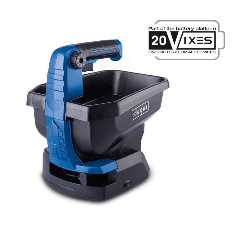 Epandeur sans fil C-GSP800-X - bac de 3,5L + capacité de surface 800m Epandeur sans fil C-GSP800-X - bac de 3,5L + capacité de surface 800m