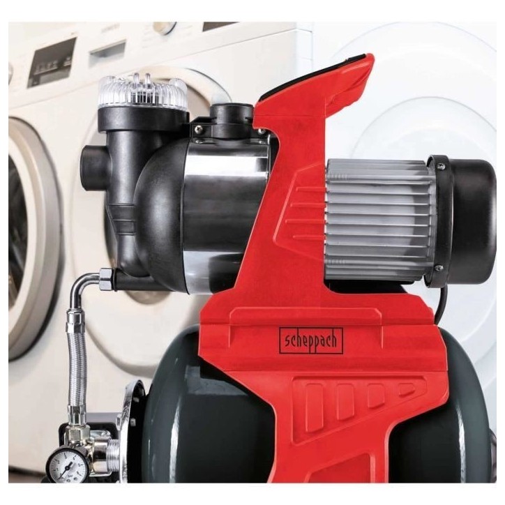 Pompe a eau domestique - HWW1000 - 4300 L/h - 4,4 bar - SCHEPPACH