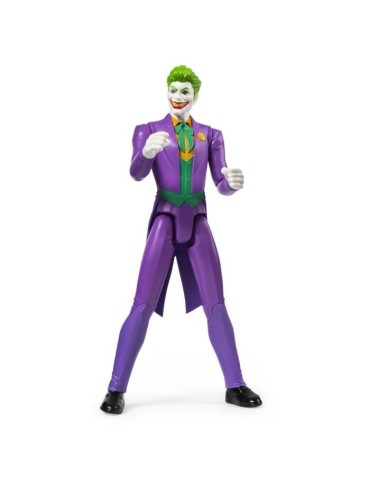 Figurine Joker 30 cm - Batman - SPIN MASTER - Figurine articulée grand format - Blanc