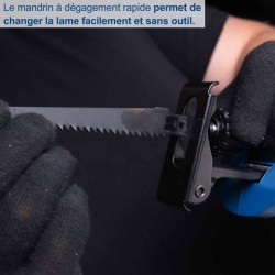 Scie sabre sans fil BC-RS250-X - brushless coupe max 115mm tous matér