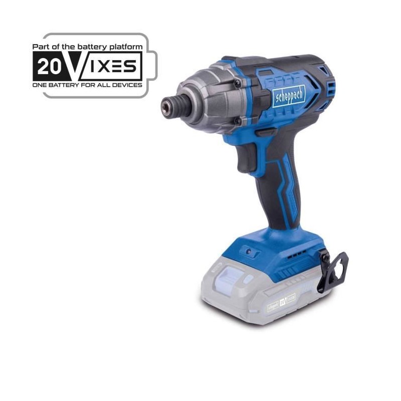 Clé a choc sans fil C-ID180-X - 1/4 brushless 180 Nm 3600 bmp - SCHEP Clé a choc sans fil C-ID180-X - 1/4 brushless 180 Nm 3600 bmp - SCHEP