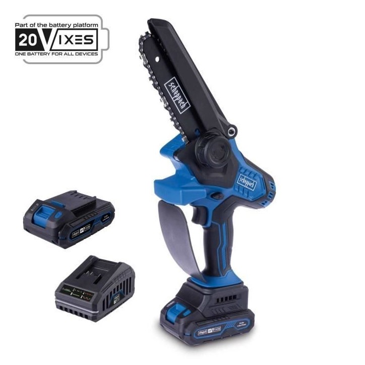 Tronçonneuse / élagueuse sans fil BC-PS150-X + Set batterie 2Ah + chargeur - SCHEPPACH