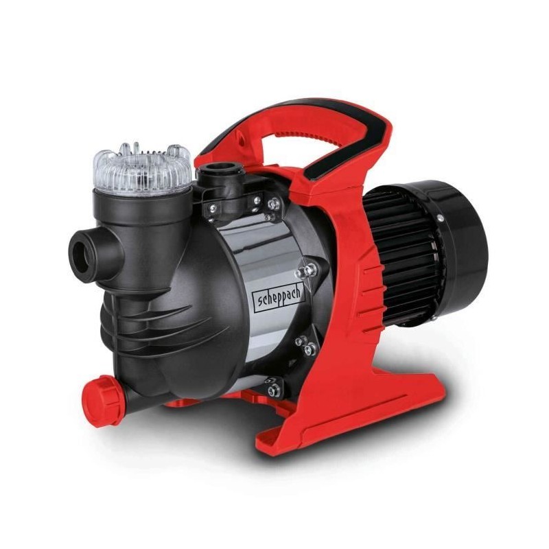 Pompe de jardin - Scheppach - GP1400JET - 6000 L/h - Profondeur max 8m Pompe de jardin - Scheppach - GP1400JET - 6000 L/h - Profondeur max 8m