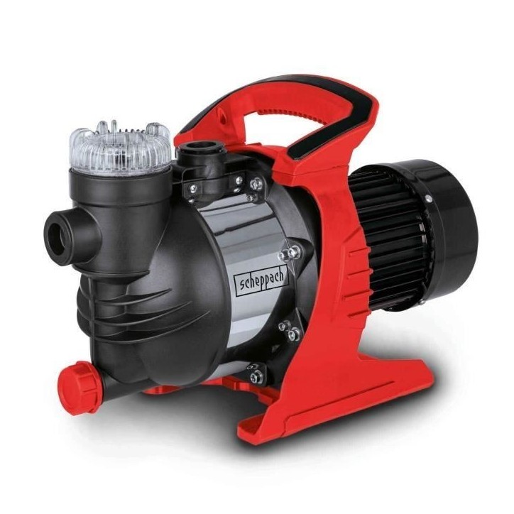 Pompe de jardin - Scheppach - GP1400JET - 6000 L/h - Profondeur max 8m - 4,8 bar Pompe de jardin - Scheppach - GP1400JET - 6000 L/h - Profondeur max 8m - 4,8 bar