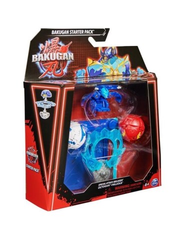 Starter Pack Bakugan - BAKUGAN - 2 Bakugan + 1 Bakugan Special Attack - Rouge