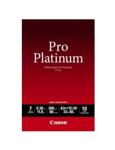 Papier photo CANON PT-101 Pro platinum 300g A3+ - 10 feuilles