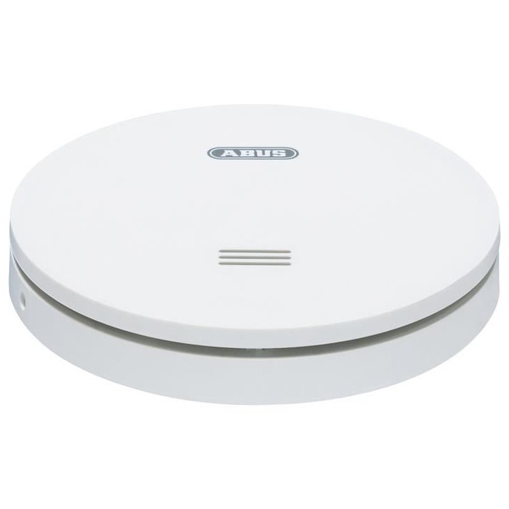 Détecteur de fumée - ABUS - RWM160 - Design ultraplat - Protection 40 m² - Alarme 85 dB - Pile lithium 10 ans