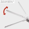 Taille-haie électrique télescopique - SCHEPPACH- ETHT1000 - Capacit