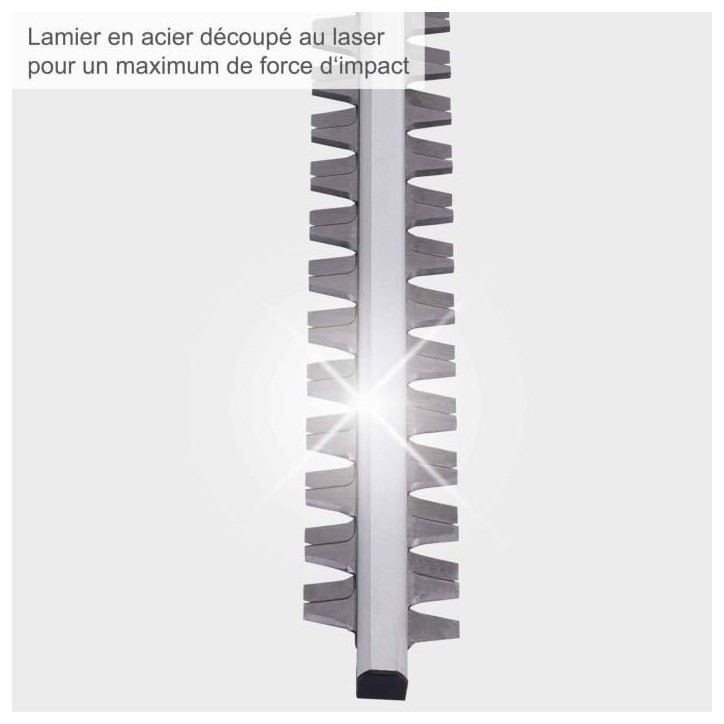 Taille-haie électrique télescopique - SCHEPPACH- ETHT1000 - Capacité de coupe 16 mm - réglable sur 6 positions Taille-haie électrique télescopique - SCHEPPACH- ETHT1000 - Capacité de coupe 16 mm - réglable sur 6 positions