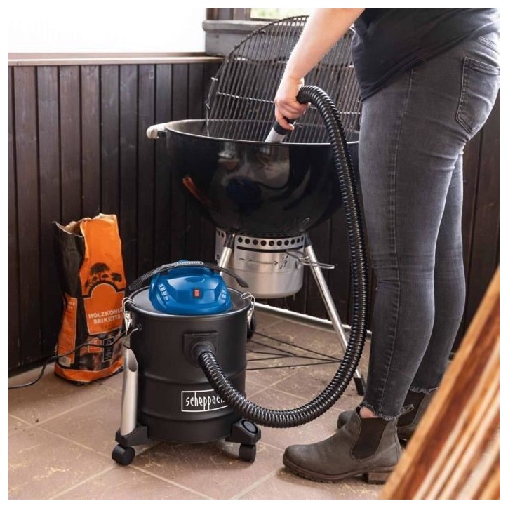 Aspirateur a cendre AVC25 - cuve de 20L - 1300W - SCHEPPACH Aspirateur a cendre AVC25 - cuve de 20L - 1300W - SCHEPPACH
