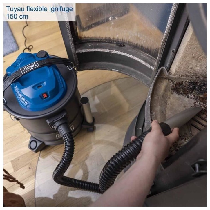Aspirateur a cendre AVC25 - cuve de 20L - 1300W - SCHEPPACH Aspirateur a cendre AVC25 - cuve de 20L - 1300W - SCHEPPACH