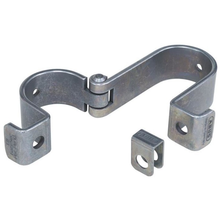 Porte-cadenas - ABUS - 131/140 GateSec - Protection clôtures de chantier - Acier cémenté - Anti-corrosion Porte-cadenas - ABUS - 131/140 GateSec - Protection clôtures de chantier - Acier cémenté - Anti-corrosion