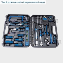 MALLETTE a OUTILS COMPLETE DE 97 PIeCES WZK120 chrome vanadium- SCHEPPACH