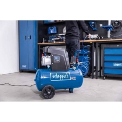 Compresseur HC85 - 50L - 220 L/min - 1500 W - 10 bars - SCHEPPACH
