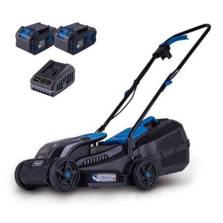Tondeuse san fil BC-MP320-X + set batterie 1x4Ah 1x2,4Ah - SCHEPPACH