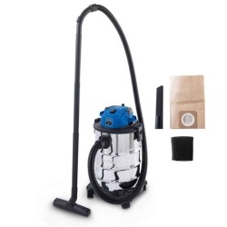 Aspirateur eau et poussiere VC25 - 1200W - Cuve inox 25L - SCHEPPACH
