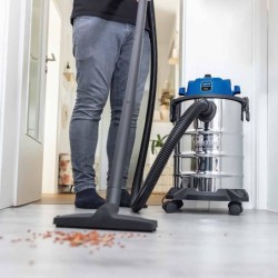 Aspirateur eau et poussiere VC25 - 1200W - Cuve inox 25L - SCHEPPACH