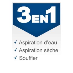 Aspirateur eau et poussiere VC30 premium - 1500 W - Cuve inox 30L - SC