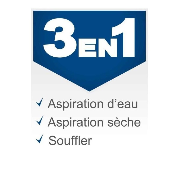 Aspirateur eau et poussiere VC30 premium - 1500 W - Cuve inox 30L - SCHEPPACH