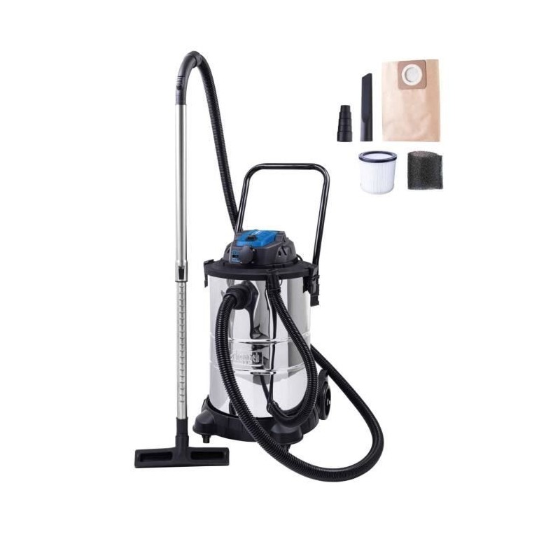 Aspirateur eau et poussiere VC50 - 1400 W - Cuve inox 50L - SCHEPPACH