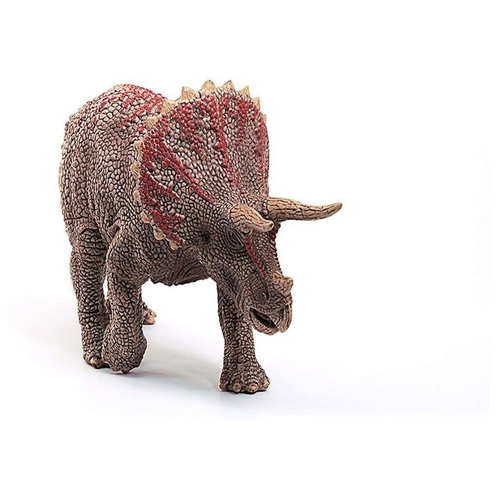 Figurine Tricératops réaliste - Figurine dinosaure authentique de l'ere Jurassique, Schleich 15000 Dinosaurs, Des 4 ans Figurine Tricératops réaliste - Figurine dinosaure authentique de l'ere Jurassique, Schleich 15000 Dinosaurs, Des 4 ans