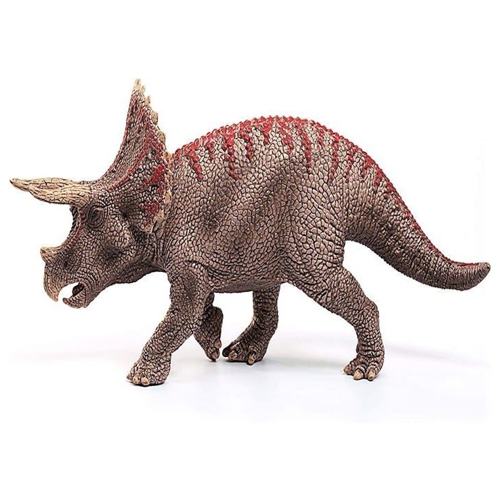 Figurine Tricératops réaliste - Figurine dinosaure authentique de l'ere Jurassique, Schleich 15000 Dinosaurs, Des 4 ans Figurine Tricératops réaliste - Figurine dinosaure authentique de l'ere Jurassique, Schleich 15000 Dinosaurs, Des 4 ans