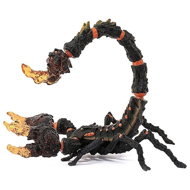 Scorpion de lave, figurine fantastique avec pieces mobiles et rotatives, jouet monstre pour enfants des 7 ans - schleich 70142 Scorpion de lave, figurine fantastique avec pieces mobiles et rotatives, jouet monstre pour enfants des 7 ans - schleich 70142