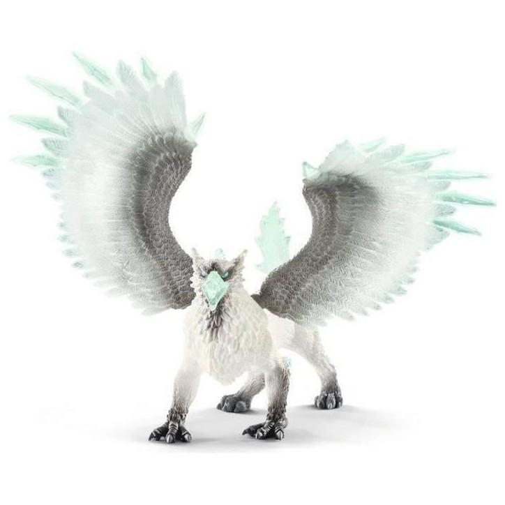Griffon de Glace, Figurine d'Action, Jouet schleich Réaliste et Durable aux Ailes Mobiles - Cadeau Pour Garçons et Filles des Griffon de Glace, Figurine d'Action, Jouet schleich Réaliste et Durable aux Ailes Mobiles - Cadeau Pour Garçons et Filles des