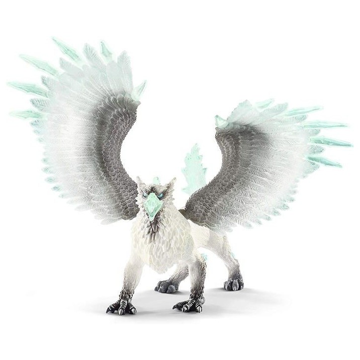 Griffon de Glace, Figurine d'Action, Jouet schleich Réaliste et Durable aux Ailes Mobiles - Cadeau Pour Garçons et Filles des Griffon de Glace, Figurine d'Action, Jouet schleich Réaliste et Durable aux Ailes Mobiles - Cadeau Pour Garçons et Filles des