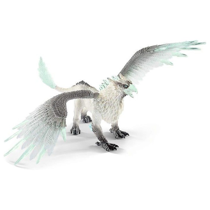 Griffon de Glace, Figurine d'Action, Jouet schleich Réaliste et Durable aux Ailes Mobiles - Cadeau Pour Garçons et Filles des Griffon de Glace, Figurine d'Action, Jouet schleich Réaliste et Durable aux Ailes Mobiles - Cadeau Pour Garçons et Filles des