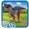 Figurine Tyrannosaure Rex bleu, Schleich 72155 Dinosaurs, Taille 28 cm