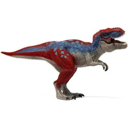 Figurine Tyrannosaure Rex bleu, Schleich 72155 Dinosaurs, Taille 28 cm
