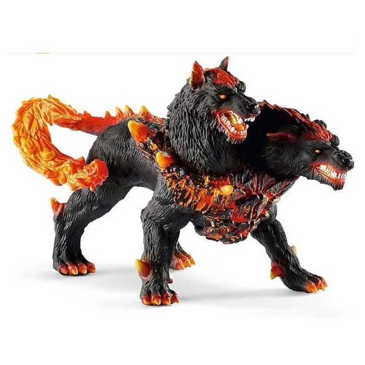 Figurine Cerbere de lave, Enfant, 7 ans et plus, SCHLEICH 42451 Eldrador Creator