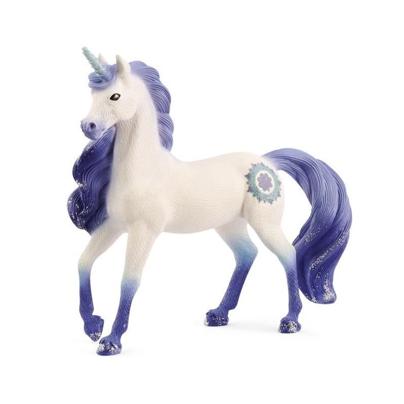 Figurine - SCHLEICH - Licorne Mandala, étalon - Bayala - Mixte - 5 an Figurine - SCHLEICH - Licorne Mandala, étalon - Bayala - Mixte - 5 an