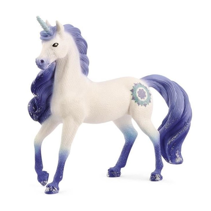 Figurine - SCHLEICH - Licorne Mandala, étalon - Bayala - Mixte - 5 ans et plus Figurine - SCHLEICH - Licorne Mandala, étalon - Bayala - Mixte - 5 ans et plus