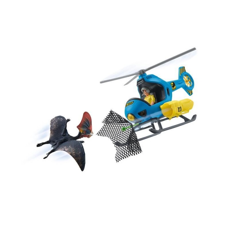 Attaque aérienne, Coffret schleich avec 1 hélicoptere, 1 figurine hu Attaque aérienne, Coffret schleich avec 1 hélicoptere, 1 figurine hu