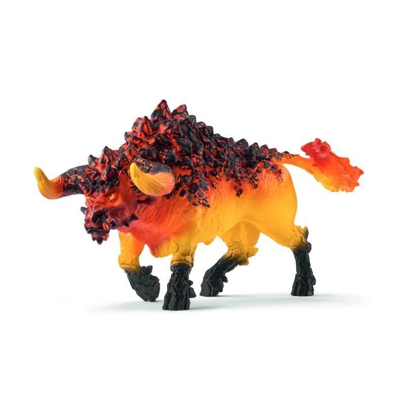 Figurine Taureau de feu, Schleich 42493 Eldrador Creatures, des 7 ans Figurine Taureau de feu, Schleich 42493 Eldrador Creatures, des 7 ans