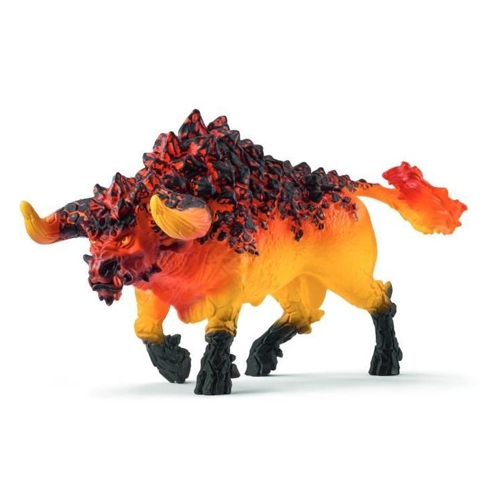 Figurine Taureau de feu, Schleich 42493 Eldrador Creatures, des 7 ans Figurine Taureau de feu, Schleich 42493 Eldrador Creatures, des 7 ans