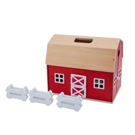 Figurine Ferme en bois rétro, Schleich 42602 Gamme Farm World